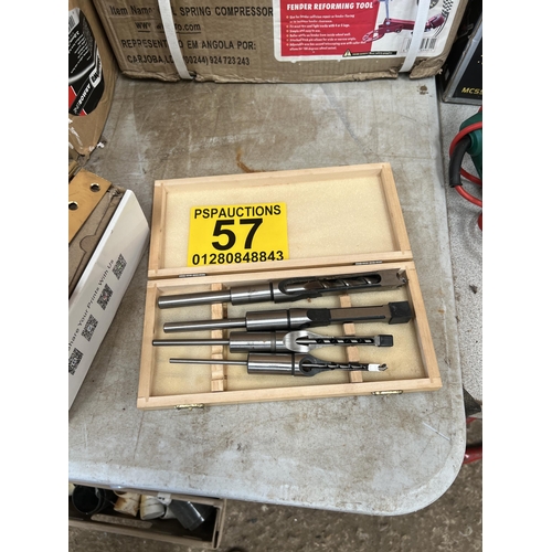 57 - Wood drill bits