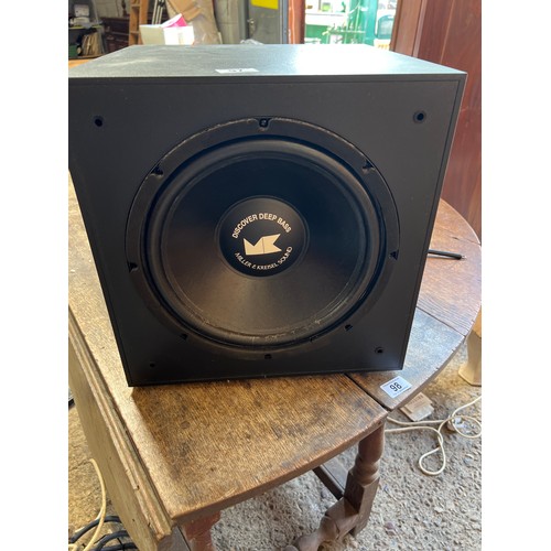 97 - MK SOUND speaker model VX760, untested
