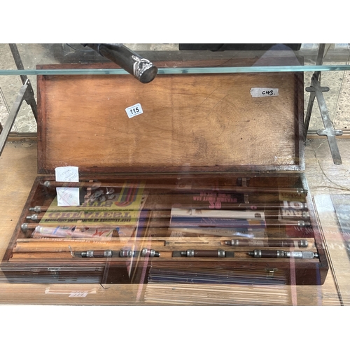 115 - Cased internal Micrometer, C . A Grays , Moore & wright