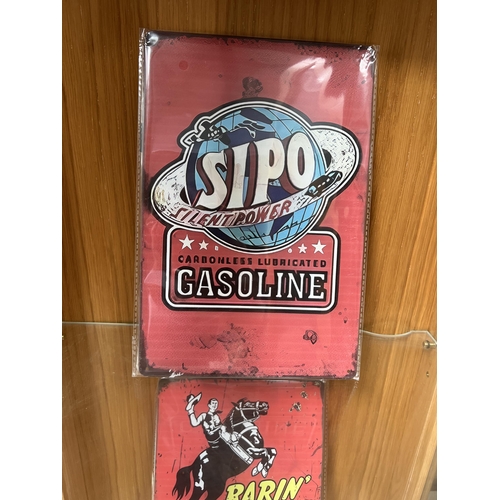 177 - new vintage style tin sign 20cm x 30cm