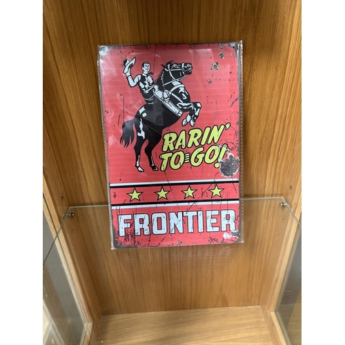 178 - new vintage style tin sign 20cm x 30cm