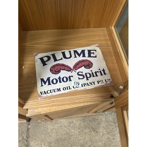 179 - new vintage style tin sign 20cm x 30cm