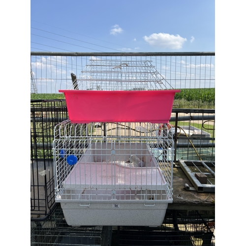 54 - 2 x Pet cages