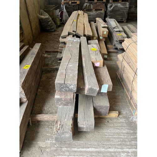 17 - Pallet reclaimed oak beams