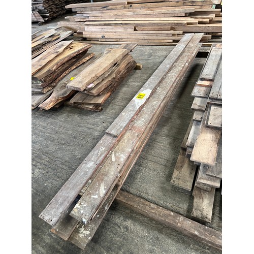 31 - Qty reclaimed wood slats...