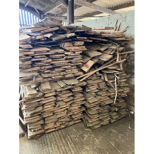 78 - Large Qty slats wood