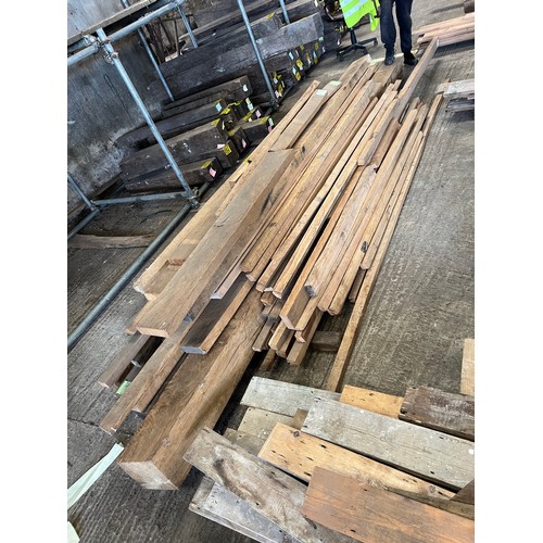264 - QTY lengths reclaimed wood