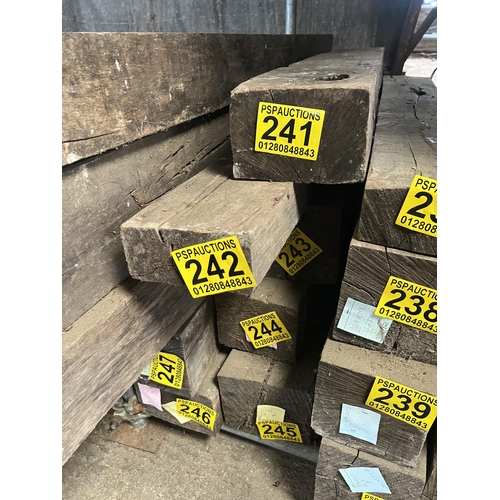 242 - Reclaimed oak beam