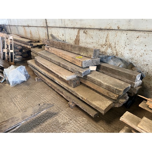 267 - QTY lengths reclaimed wood