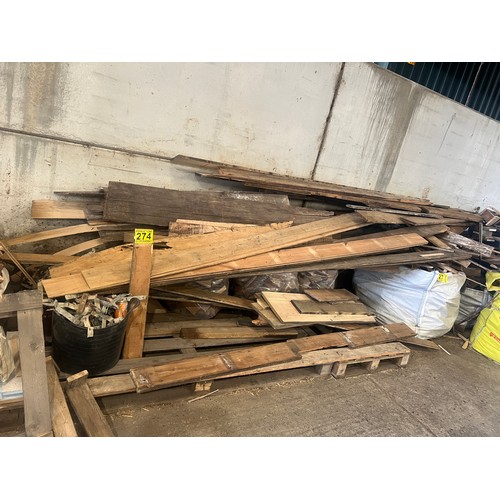 274 - mixed lot off cuts