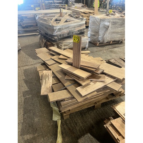 279 - Pallet wood flooring