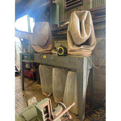 6 - Industrial work shop dust extractor...