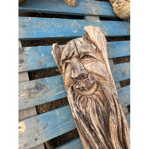 25 - drift wood carving