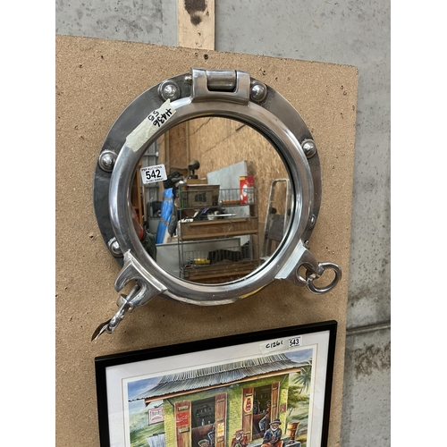 542 - H436 porthole mirror - porthole opens