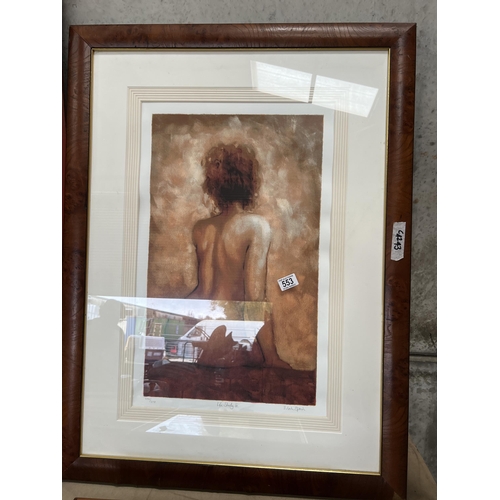 553 - framed life study