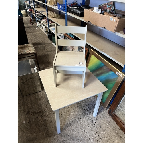 377 - childs desk + chair