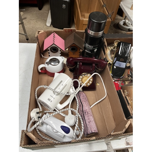 427 - mixed lot inc telephone etc