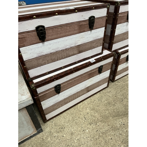 479 - new wooden trunk