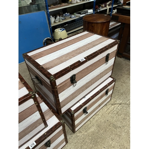 481 - new wooden trunk