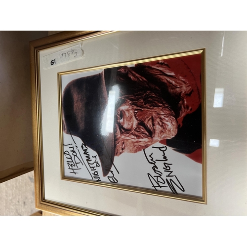 499 - signed photograph Elm Street