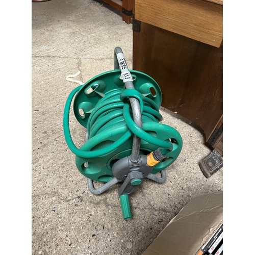 513 - hose on reel