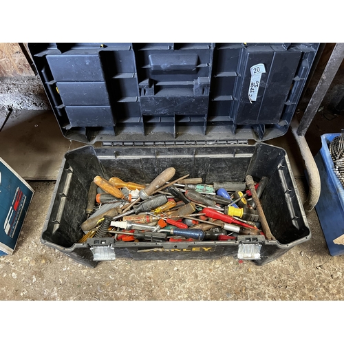 20 - tool box screwdrivers