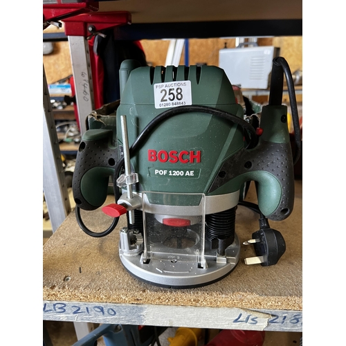 258 - Bosch router