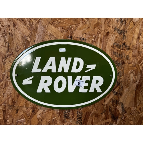 8 - H394 Land Rover sign