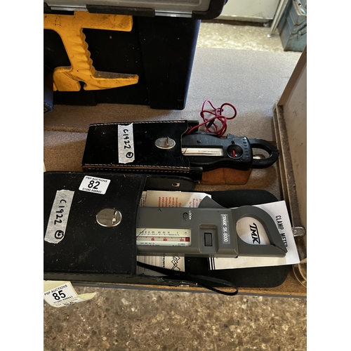 82 - x 2 clamp metres