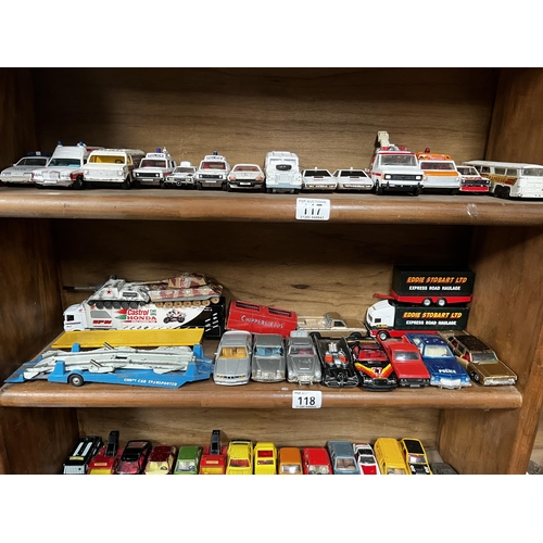 118 - shelf of vehicles