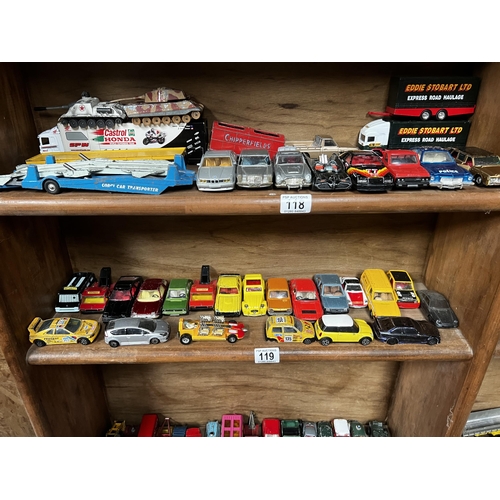 119 - shelf of vehicles