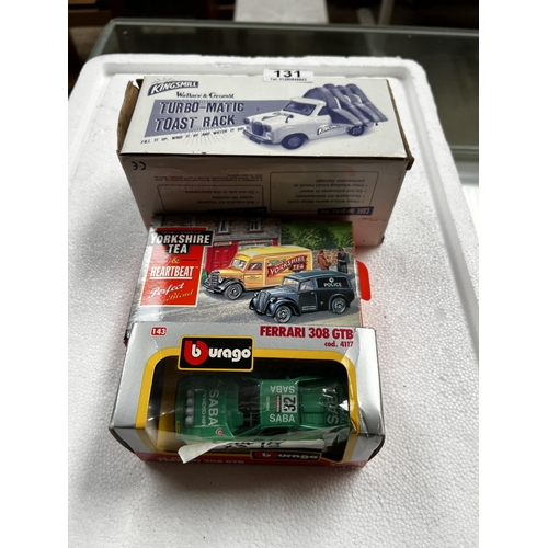 131 - x 3 boxed vehicles