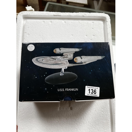 136 - RG89 new Star trek USS Franklin