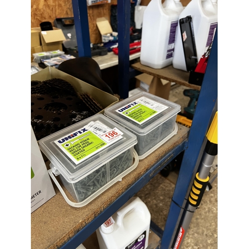 196 - x 2 decking screws