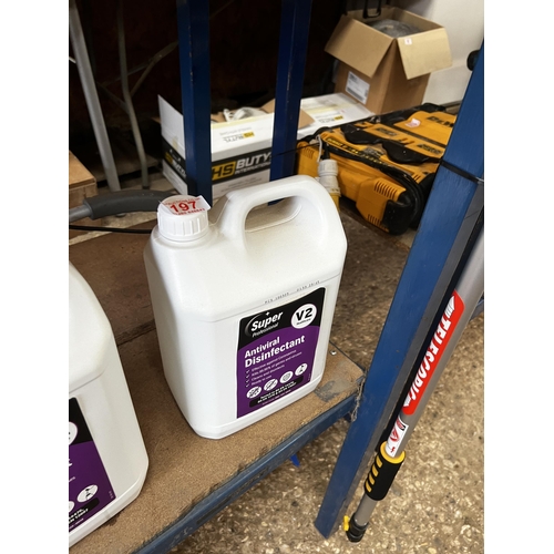 197 - x 1 disinfectant