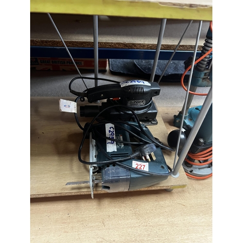 227 - sander and jig saw