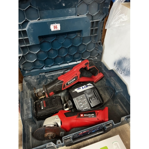 86 - einhell tool set