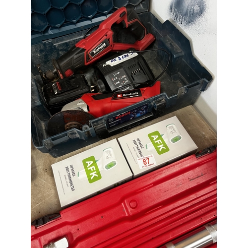 87 - x 2 body thermometers