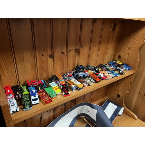 465 - shelf toy vehicles