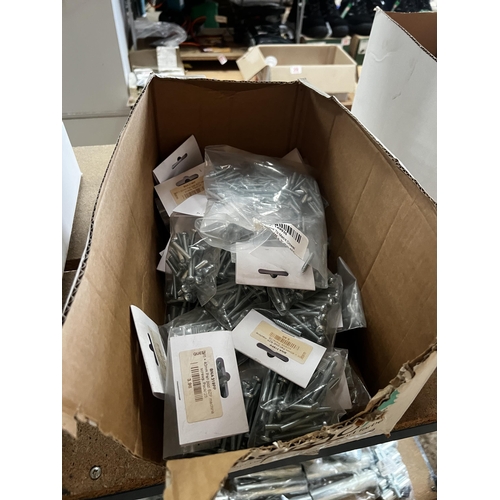 109 - box of screws in bags large amount