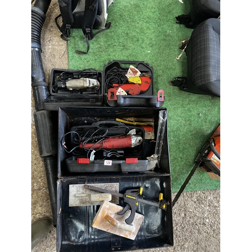 320 - tool box + contents