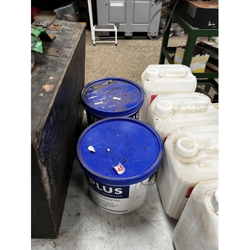 348 - x 2 tubs adhesive