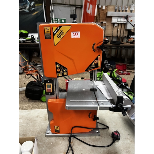 358 - band saw (£20 reserve)