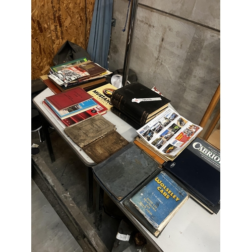 80 - mixed vintage automotive books
