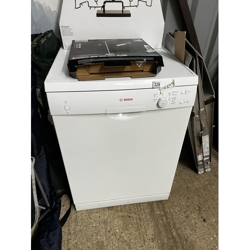 229 - Bosch dishwasher