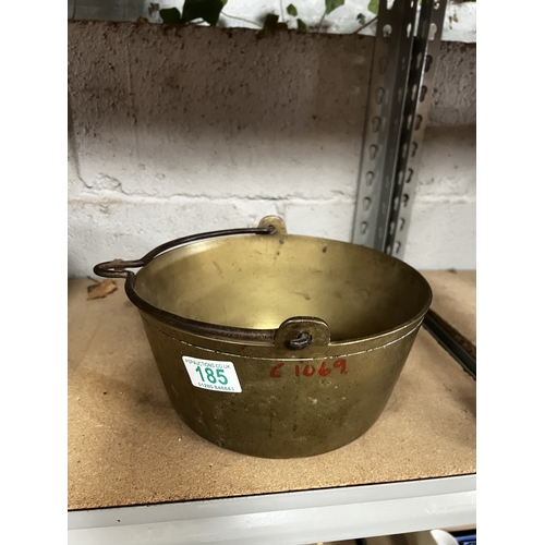 185 - brass pan