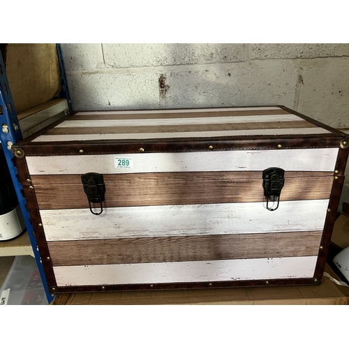 289 - new wooden box