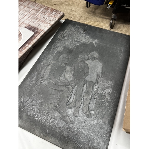 347 - engraved slate