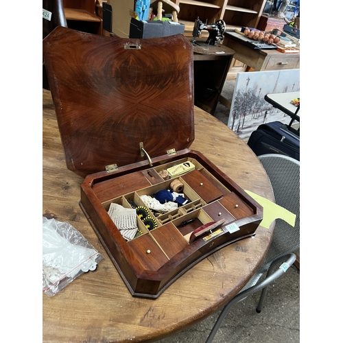 426 - sewing box contents