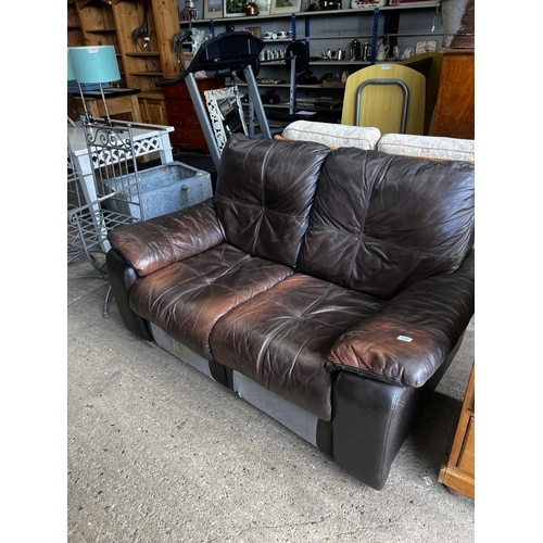 439 - reclining 2 seat sofa